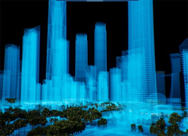 3D可視化下的智慧園區(qū)場(chǎng)景